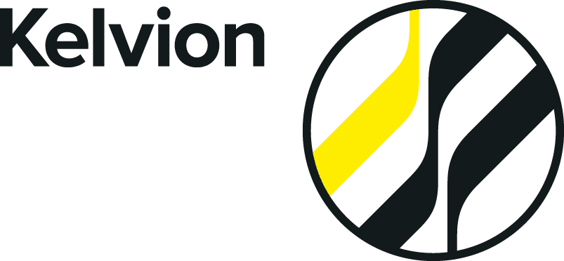 Das Logo der Firma Kelvion